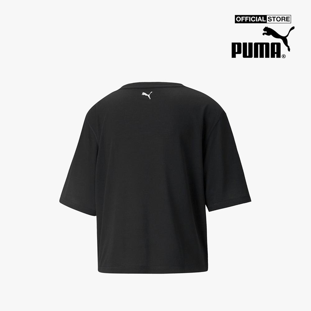 PUMA - Áo thun thể thao nữ Performance Moto Boxy Training 520964