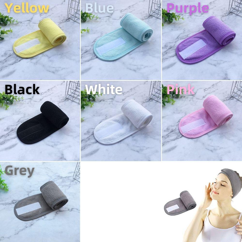 Băng Đô Bản Rộng Có Thể Điều Chỉnh Tiện Dụng Cho Nữ Rửa Mặt / Trang Điểm