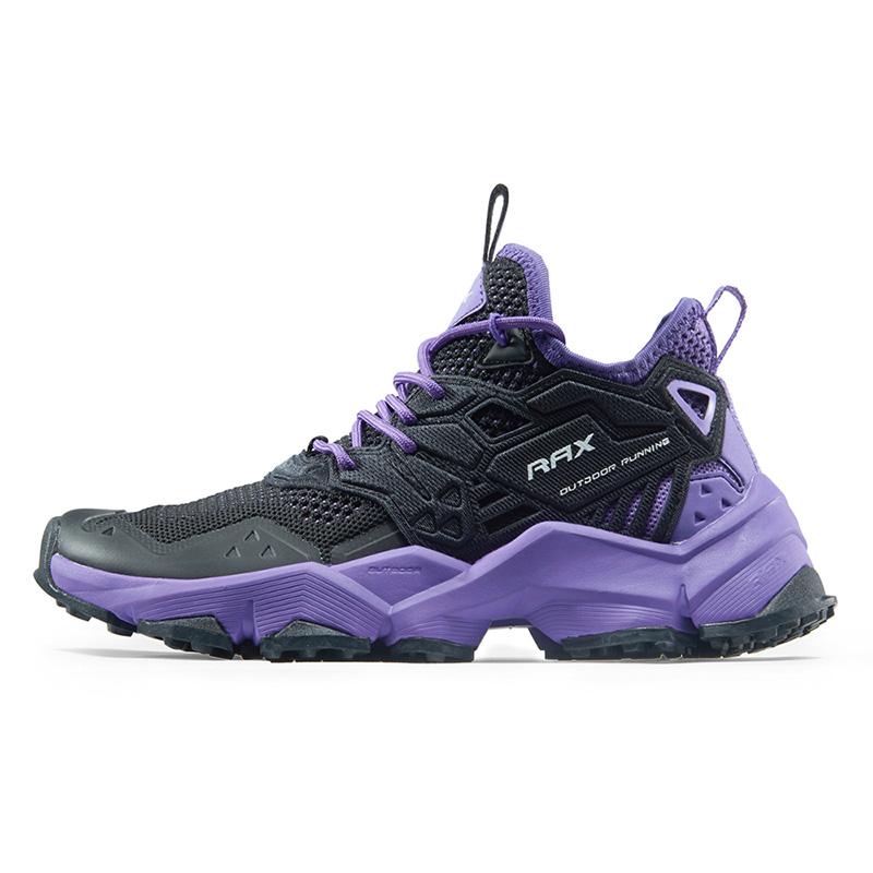 Rax Nữ Giày Đi Bộ Đường Dài Thoáng Khí Thể Thao Ngoài Trời Giày Sneaker Nữ Nhẹ Leo Núi 2019 SS Giày Du Lịch Phong Cách Mới Color: white 485W Shoe Size: 39