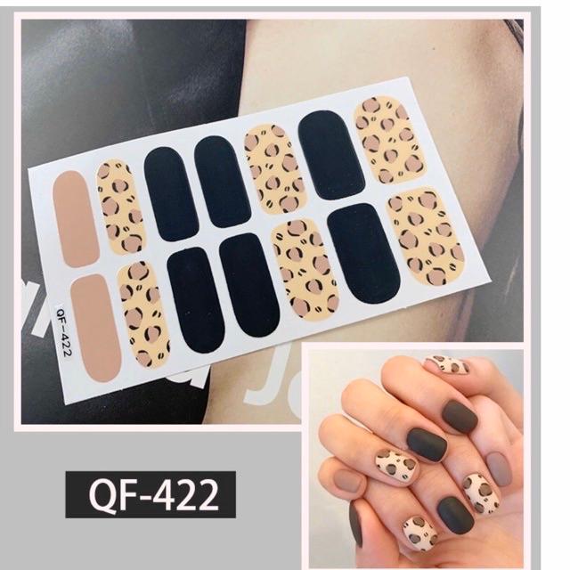 Set dán móng tay nails dán nghệ thuật nhiều màu - có ngay bộ móng đẹp trong 5 phút (Nail wraps / Nail stickers)