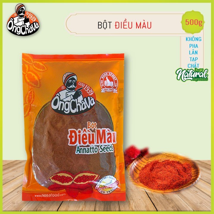 Bột Điều Màu Ông Chà Và 500g (Annatto Powder)