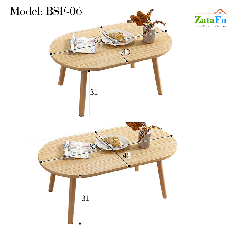 Bàn Trà Ngồi Bệt BSF-06 ZataFu