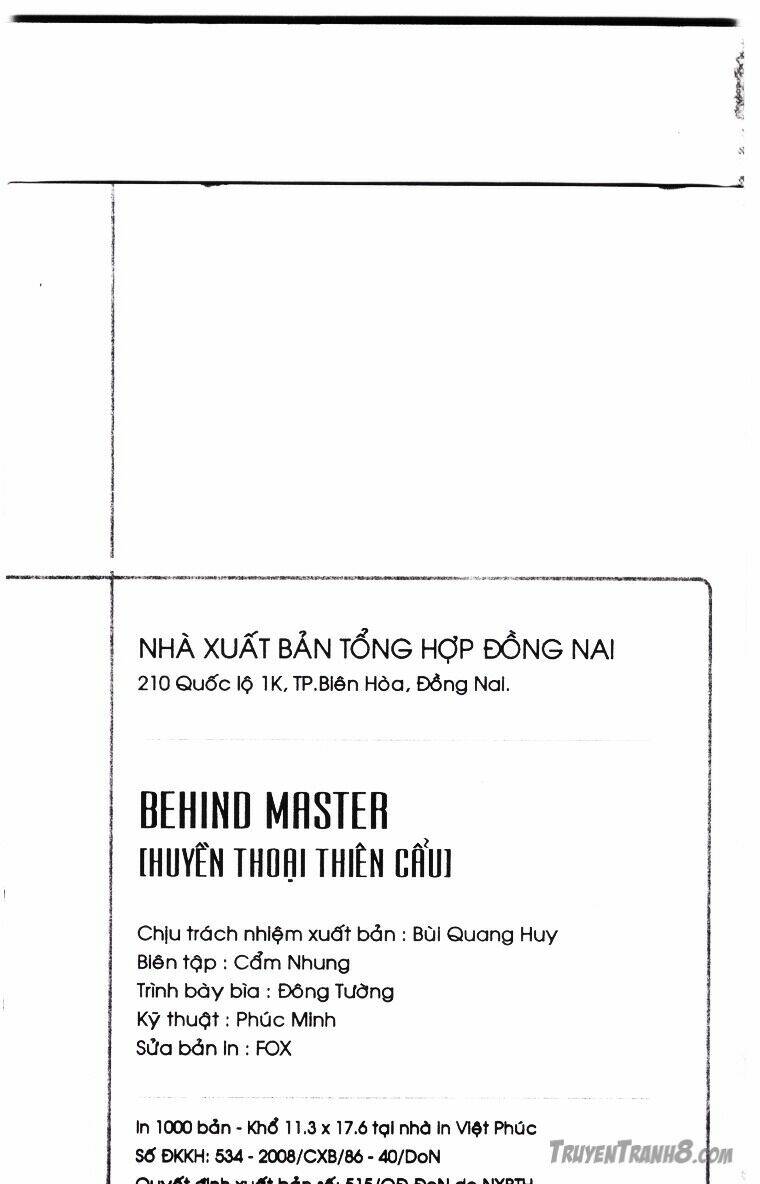 behind master - huyền thoại thiên cẩu chapter 16 2