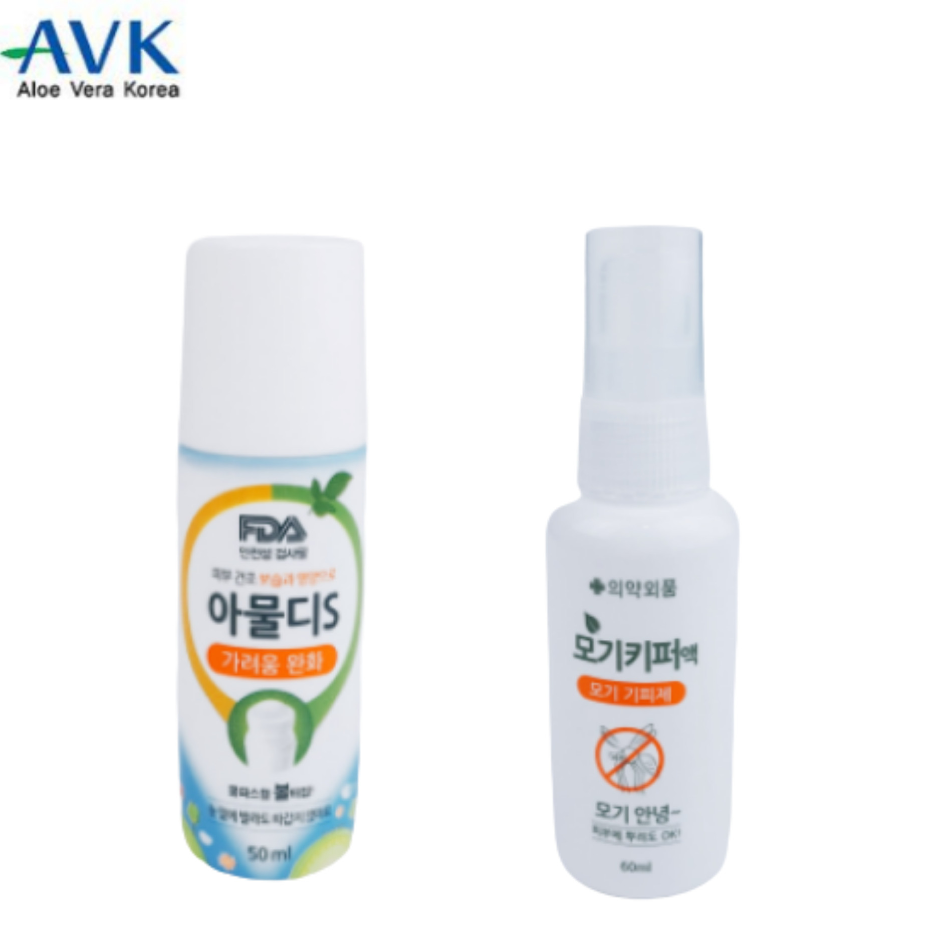 Combo 1 Lăn thảo dược bôi vết muỗi và côn trùng cắn AVK Amuldy S - 50 ml + 1 Xịt thảo dược xua muỗi và côn trùng đốt AVK Amuldy S - 60ml