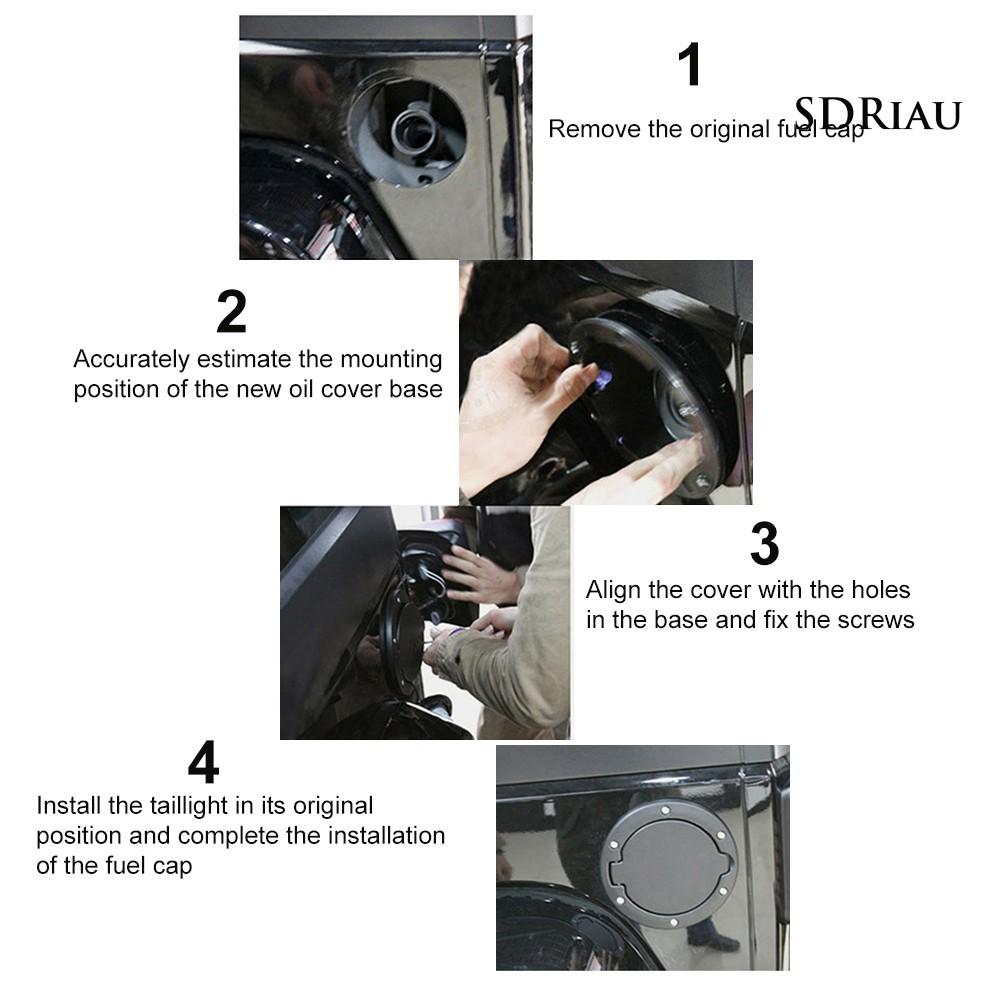 JEEP Nắp Bình Nhiên Liệu Cho Xe Jeep Wrangler Jk 07-18