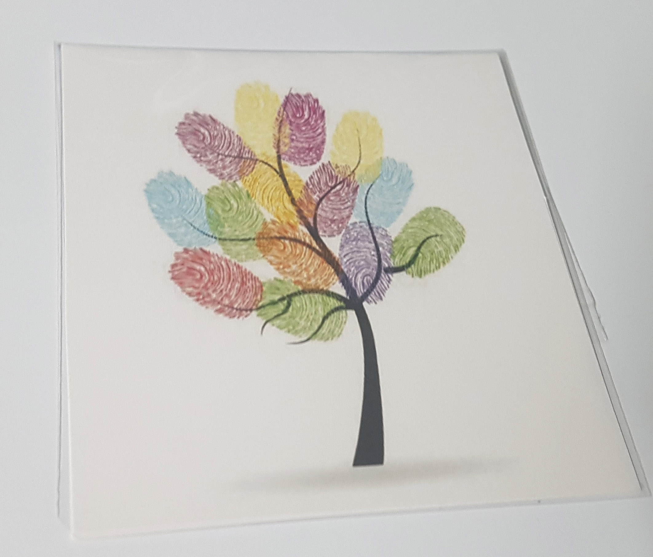 Thiệp in hình cây phong cách làm card quà cám ơn ,chúc mừng sinh nhật và giử tặng người thân yêu.