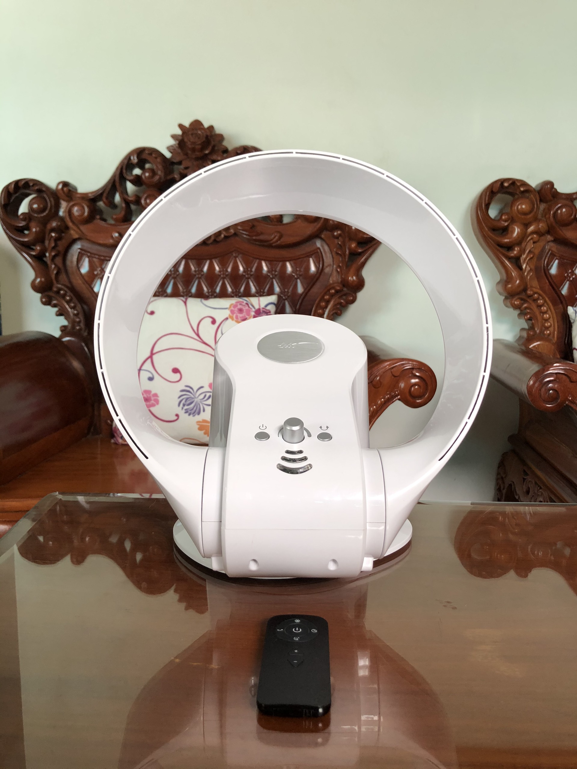 Quạt không cánh hiện đại, sang trọng và an toàn cho trẻ nhỏ KOVER - Hàng nhập khẩu