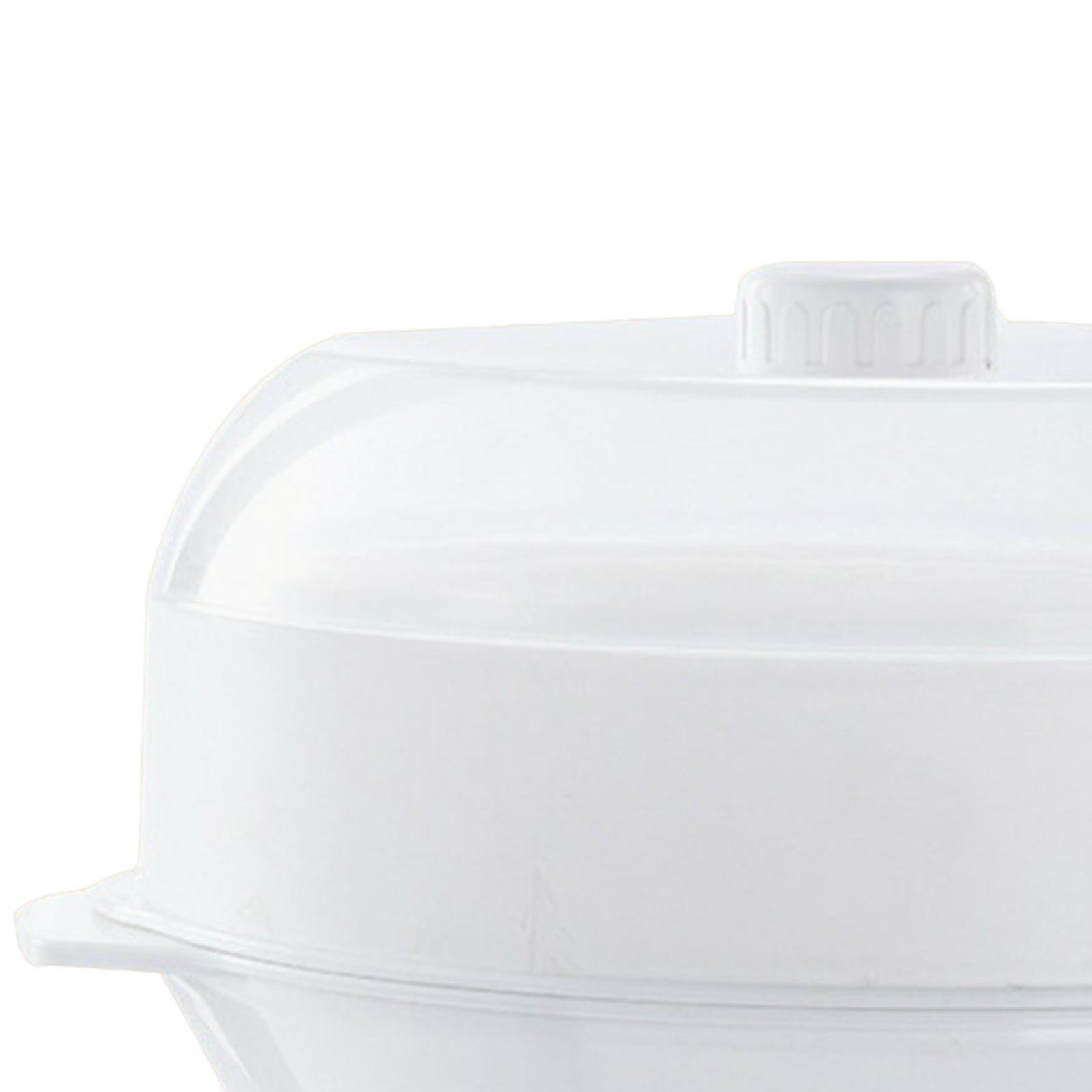 Microwave Food Steamer Stackable Food Container for Vegetables Kitchen Fish