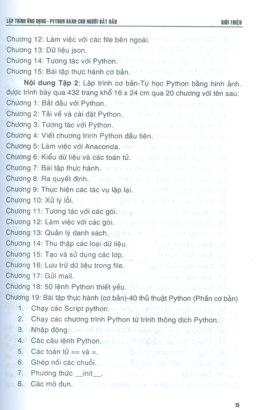 Lập Trình Ứng Dụng Python Dành Cho Người Bắt Đầu