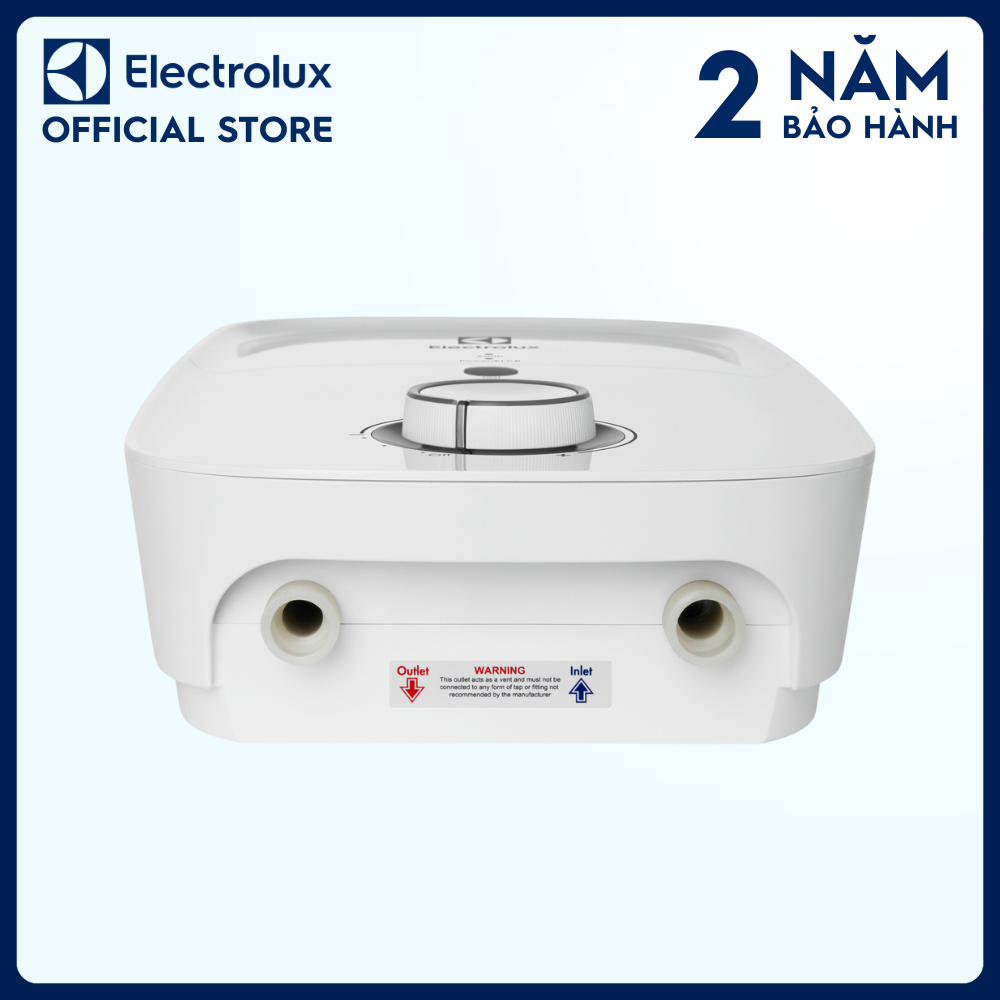Máy nước nóng trực tiếp electrolux ComfortFlow™ 500 4.5kW - EWE451KB-DWG2 - Nhiệt độ nước luôn ổn định gấp 2 lần, vòi sen 5 chế độ phun