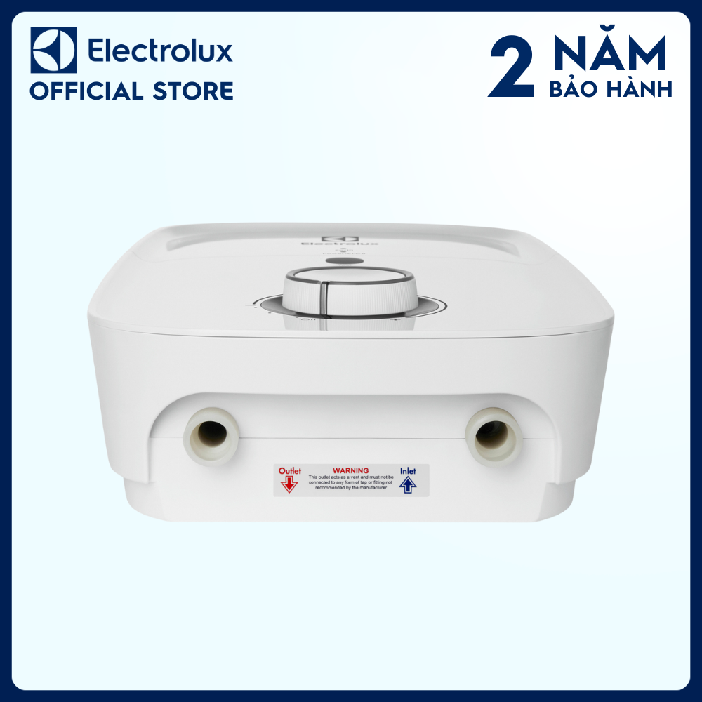 Máy nước nóng trực tiếp electrolux ComfortFlow™ 500 4.5kW - EWE451KB-DWG2 -  Nhiệt độ nước luôn ổn định gấp 2 lần, vòi sen 5 chế độ phun [Hàng chính hãng]