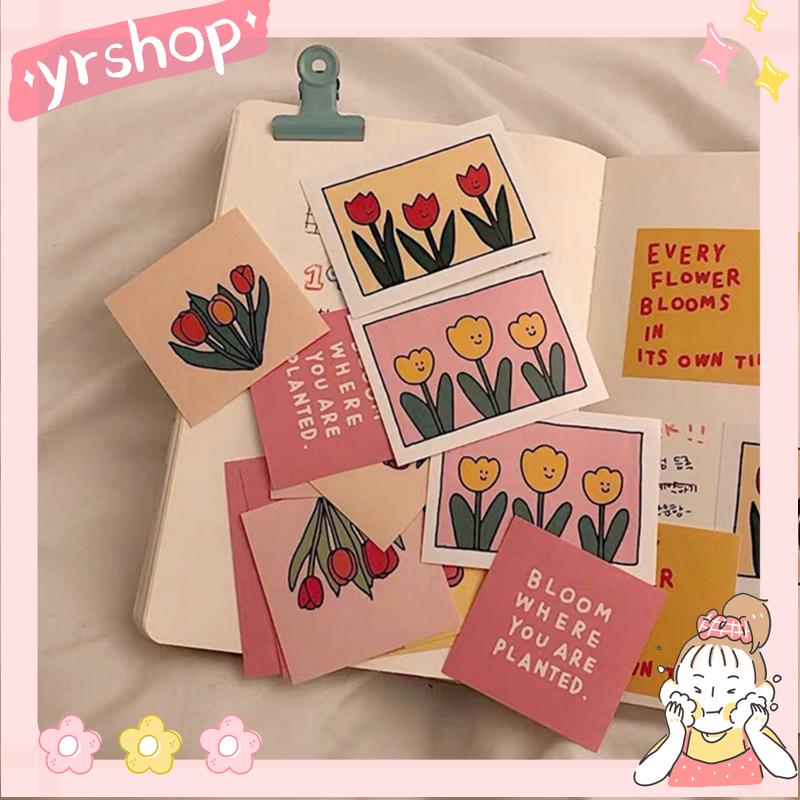 Miếng Dán Hình Hoa Tulip Trang Trí Điện Thoại