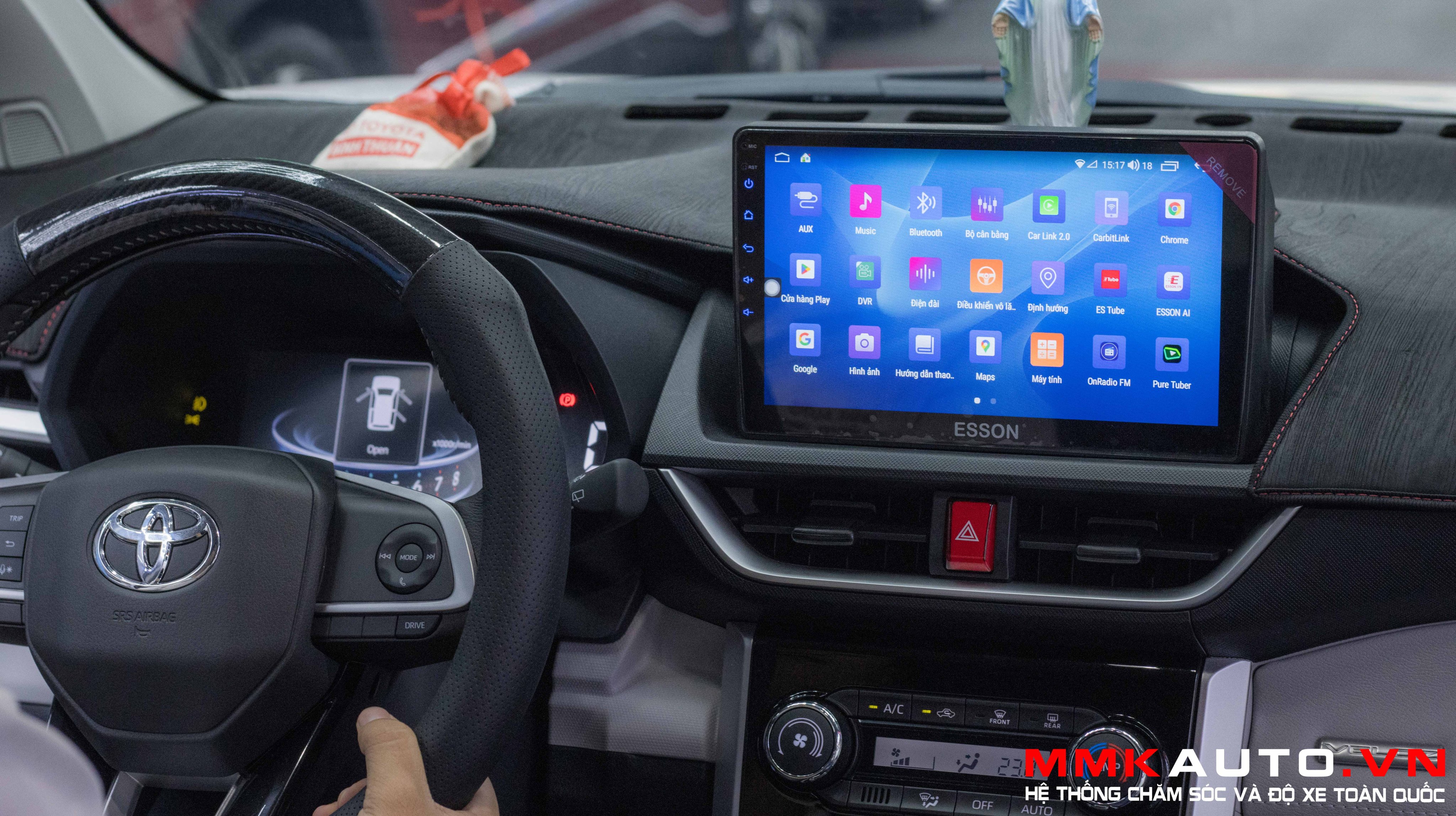 Màn hình cho xe ô tô ANDROID ESSON E1500 - MMKauto [Quà tặng hấp dẫn]