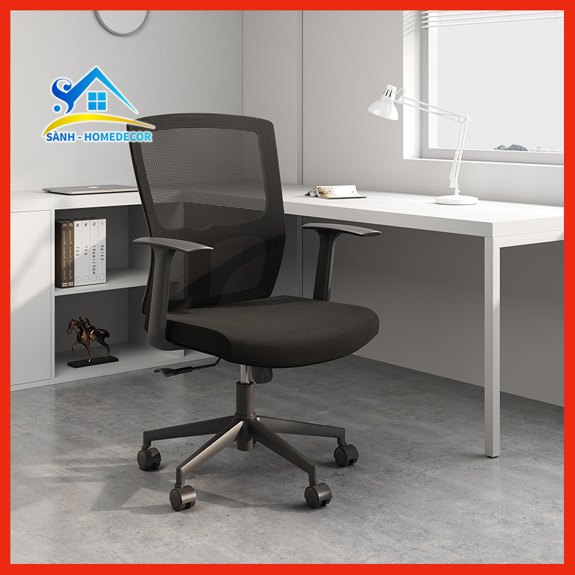 Ghế văn phòng ngả lưng có bánh xe SGX006, ghế xoay văn phòng, ghế chơi game tựa lưng Sành - Home decor