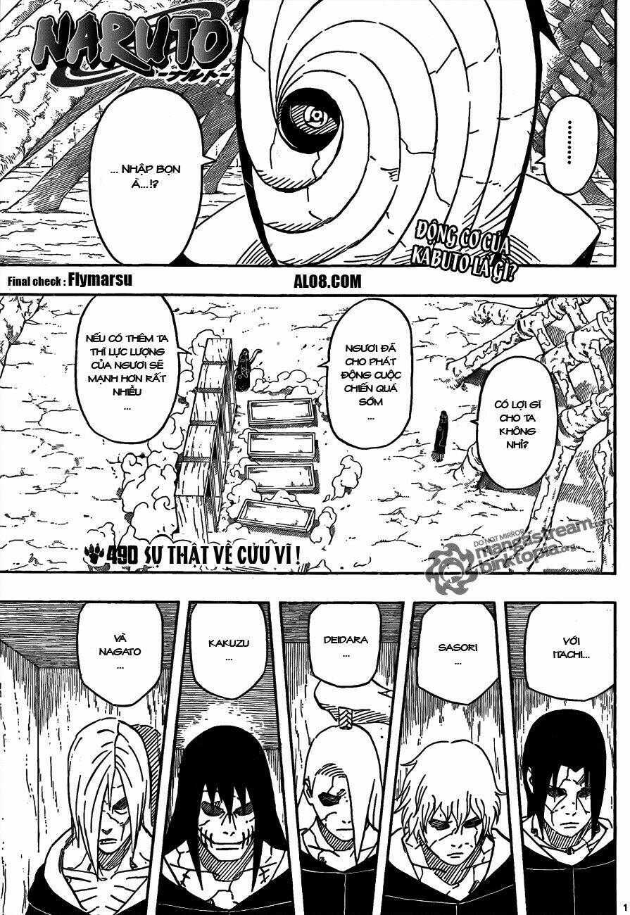 naruto - cửu vĩ hồ ly chapter 490 1