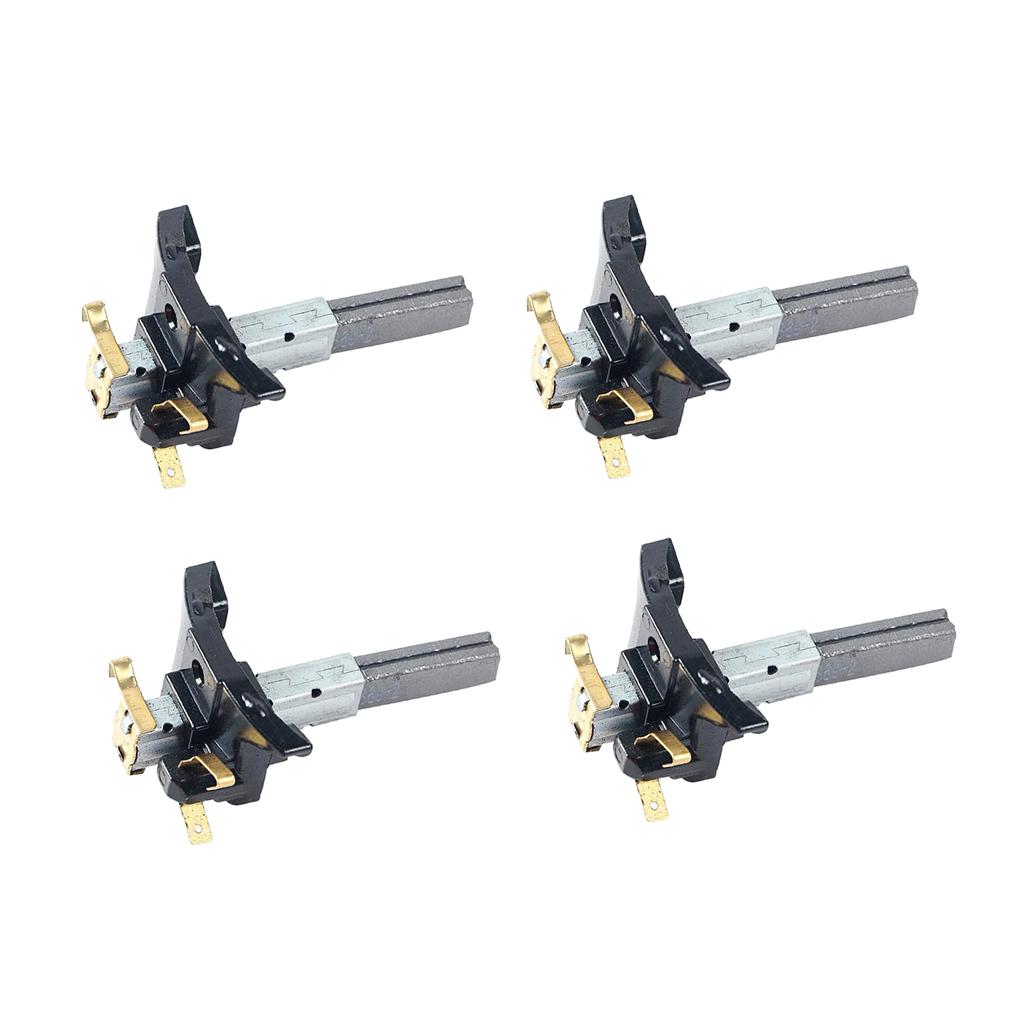 Vacuum Cleaner Parts Electric Motor Carbon Brush Replacement Accessories 4x