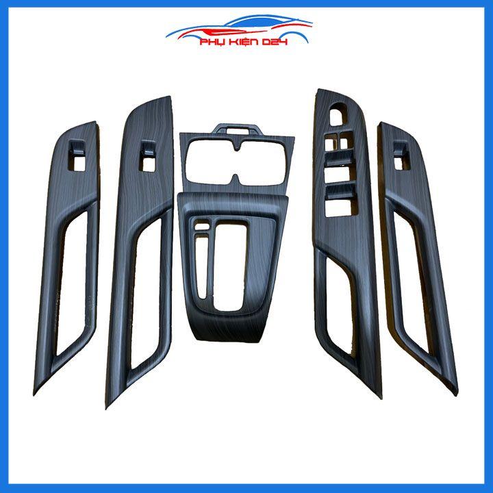 Bộ ốp nội thất Suzuki XL7 2020-2021-2022-2023 vân đá trang trí làm đẹp nội thất ô tô