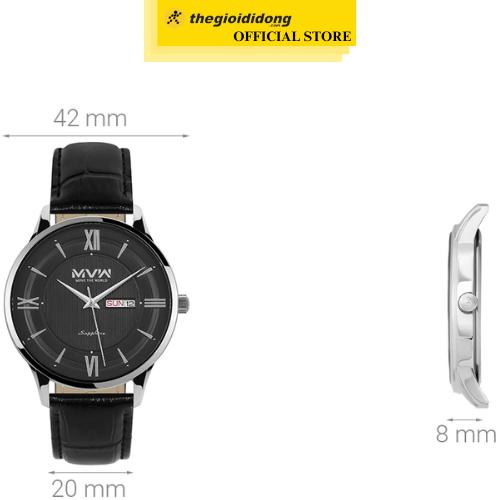 Đồng hồ MVW 42 mm Nam ML057-01 - Hàng Chính Hãng