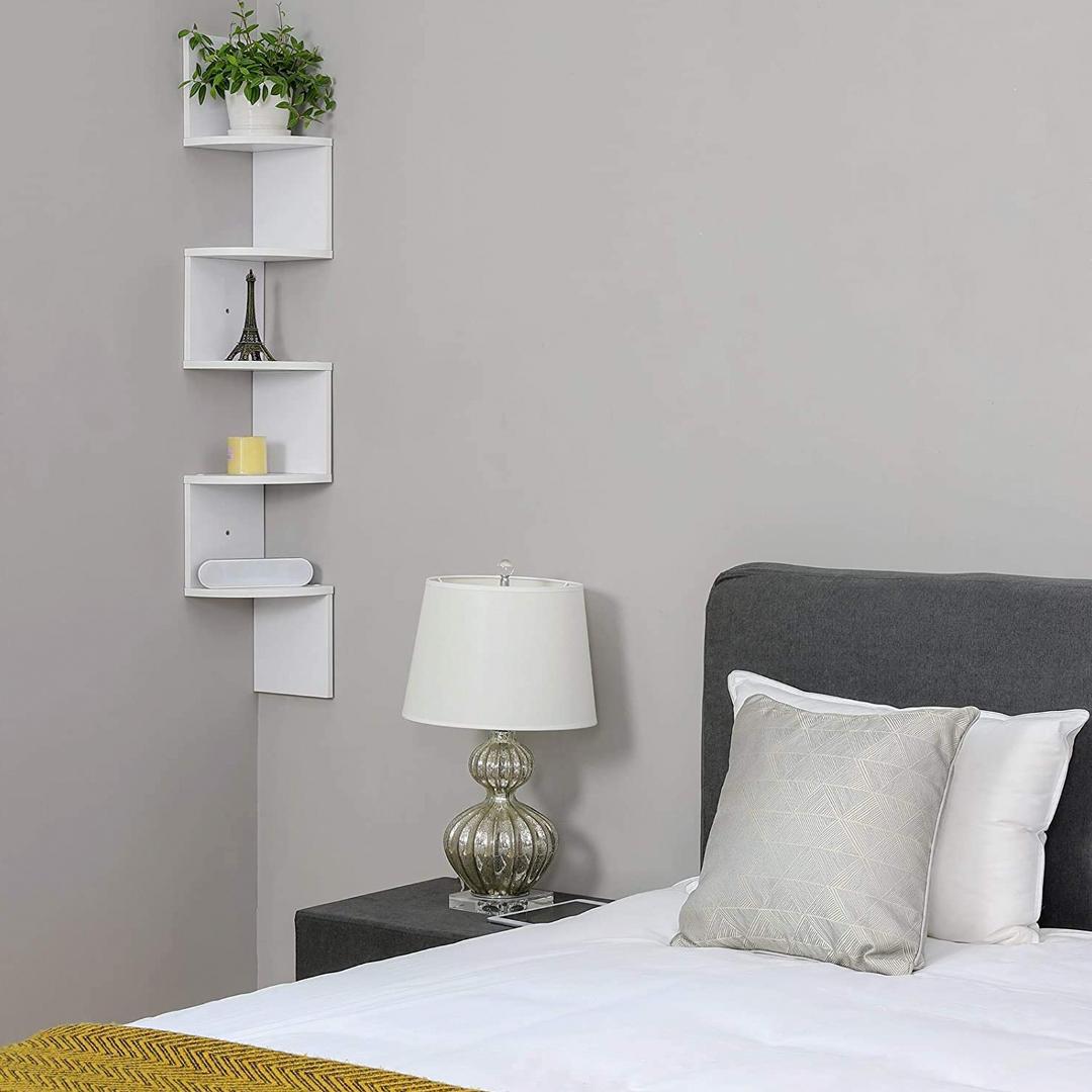 Kệ trang trí phòng khách gỗ công nghiệp SMLIFE Wasim