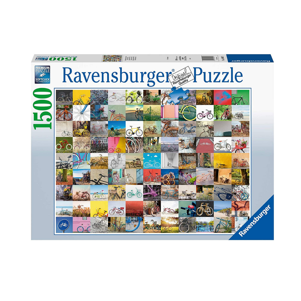 Xếp hình puzzle 99 bicycles and more 1500 mảnh RAVENSBURGER 160075