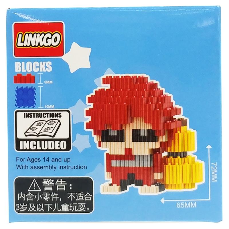 Đồ Chơi Lắp Ráp Mô Hình Nhân Vật Naruto - LinkGo 68117 - Gaara (282 Mảnh Ghép)