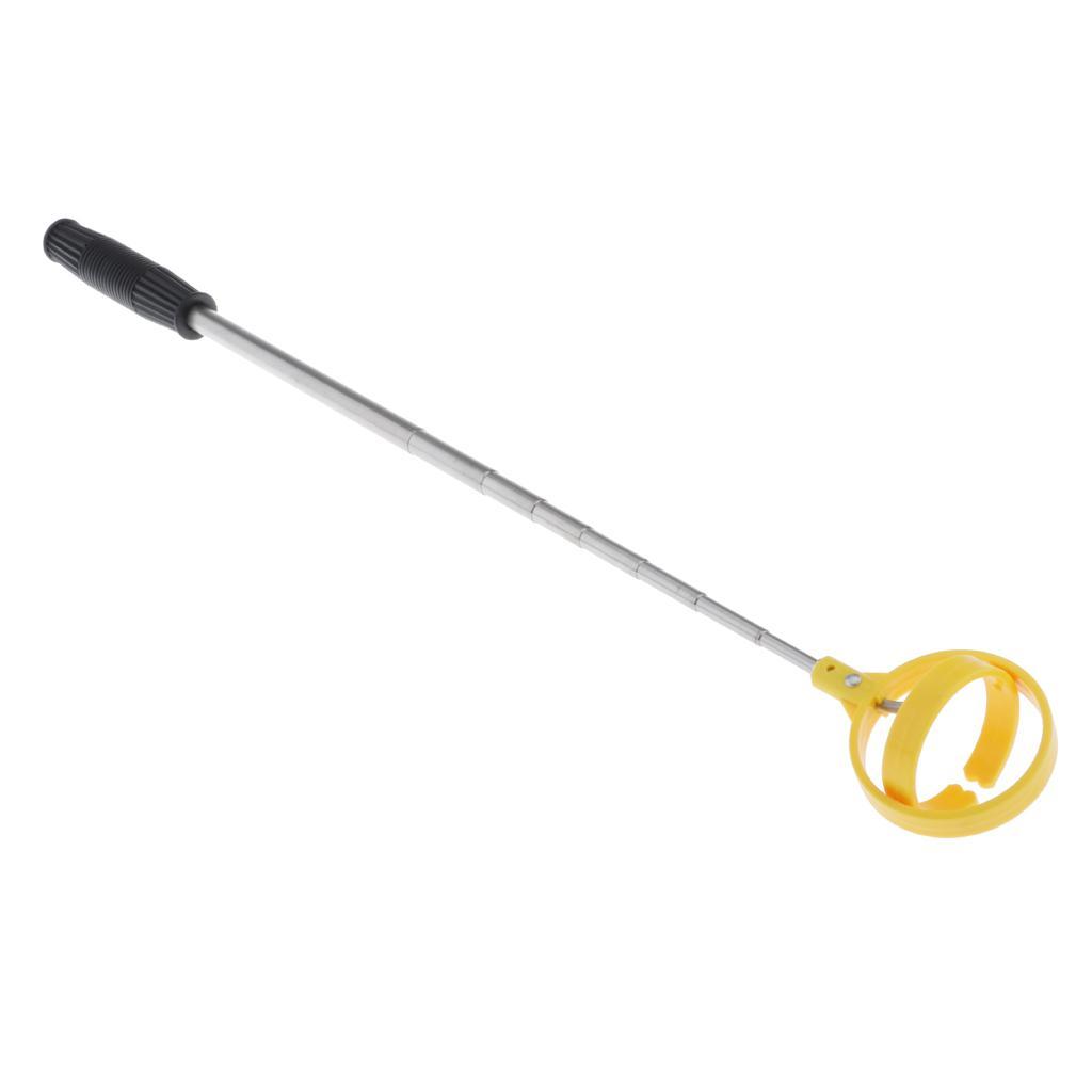 Folding Golf Ball Retriever Pick Up Tool Caddie Ball Collector Picker