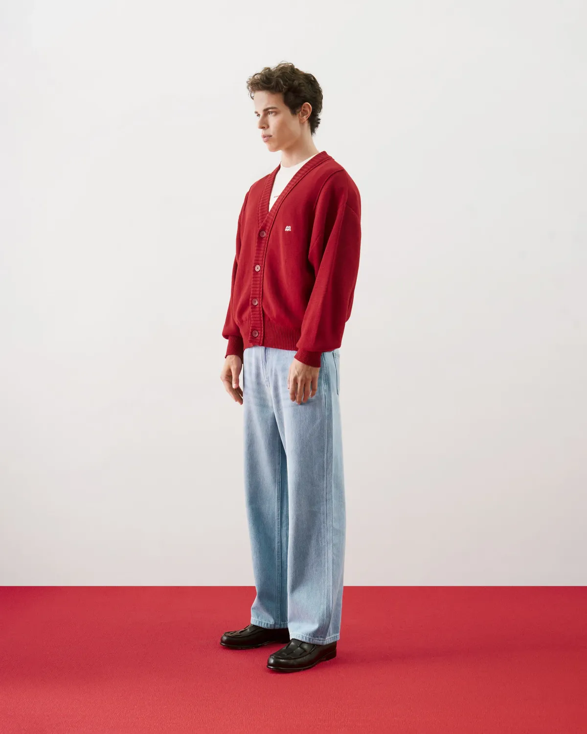 Quần denim nam / Quần jean Form Straight - ROUTINE 10F25DPA021