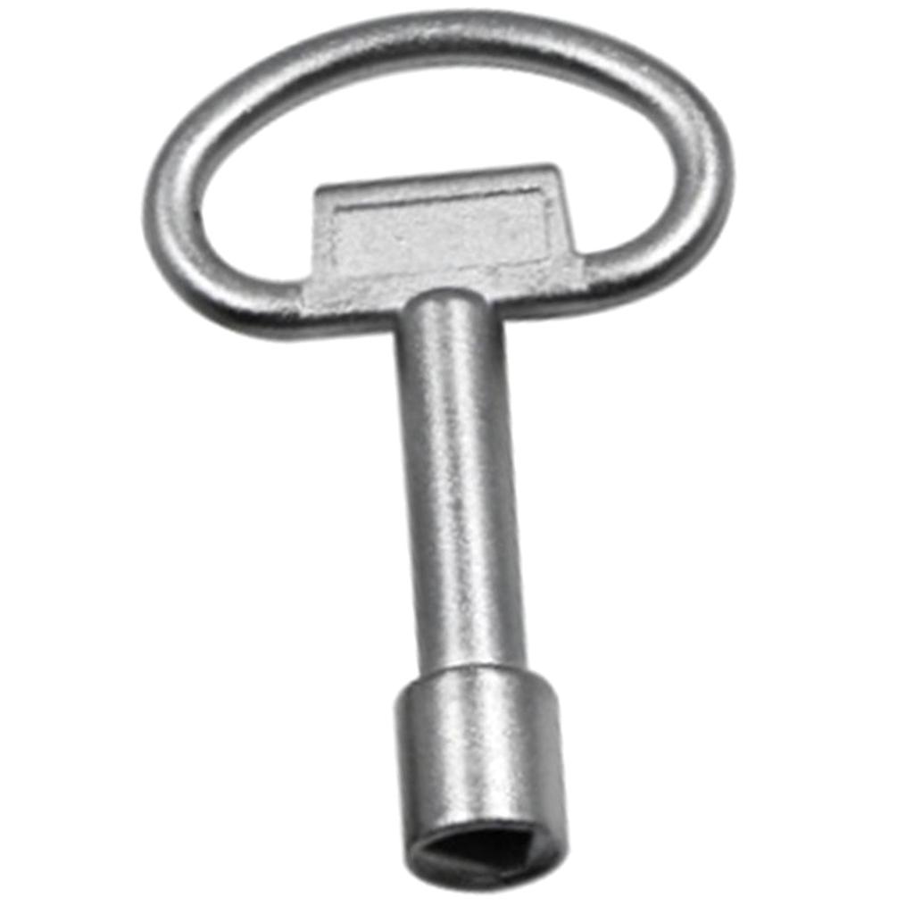 2xMultifunction Triangle Switch Key Wrench Elevator Electrical Cabinet Key L