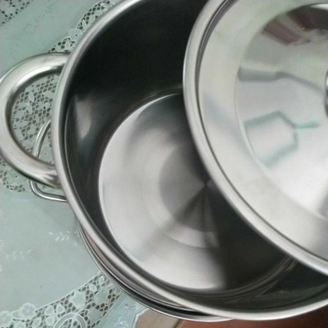 Nồi inox sử dụng được bếp từ , bếp ga đủ size