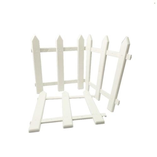 Hàng rào nhựa lắp ghép cao 30cm, 1 bộ 6 miếng ghép lại dài 1.65m