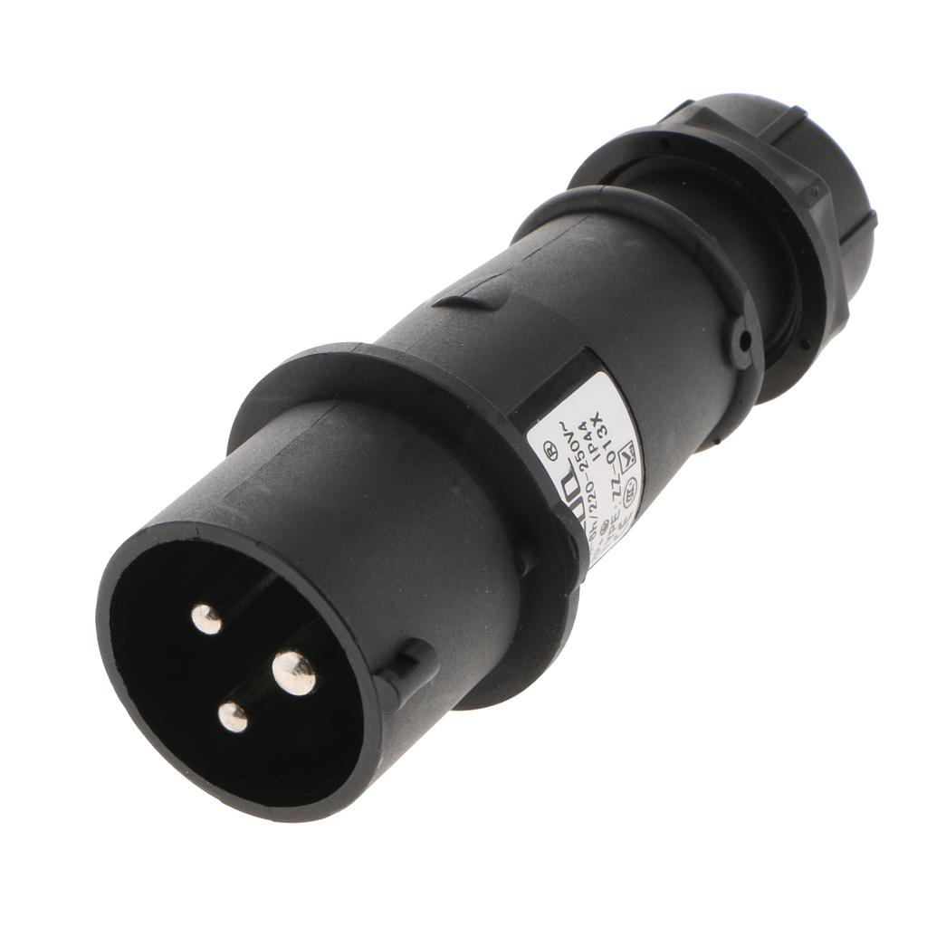 220-250V 16A Chống Nước Nam/Nữ Kết Nối 2P + E IP44 6H Cắm/ Ổ cắm