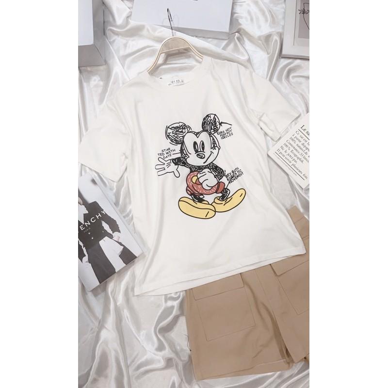 SÉT MICKEY SHORT KAKI
