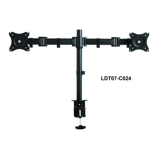 Giá đỡ màn hình máy tính đôi, arm đỡ 2 màn hình Lumi Legend LDT07-C024