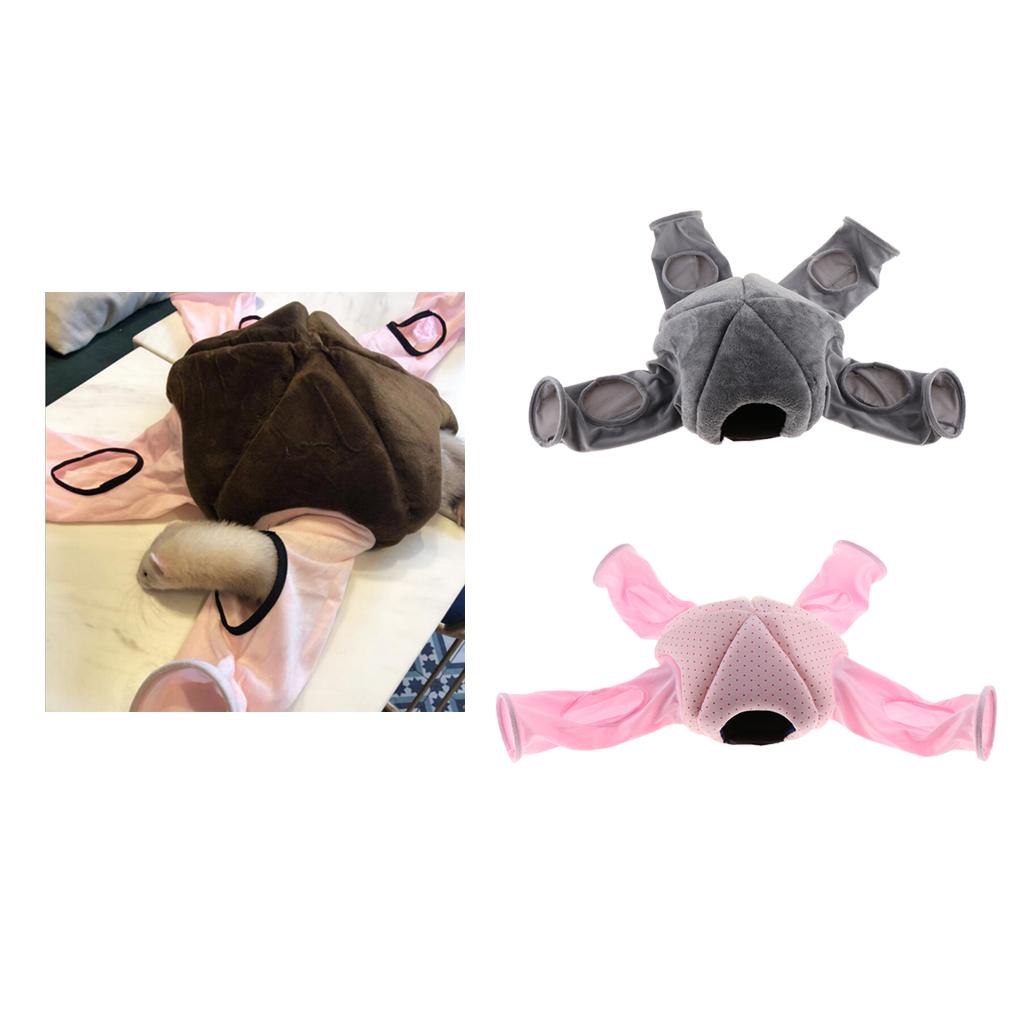 Small Animal Play Tunnel Pet Tunnel for Hamster Guinea Pig Chinchilla gray