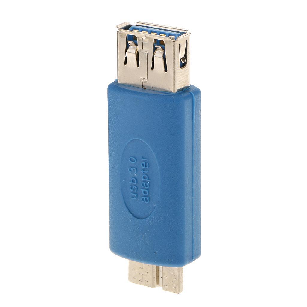 USB 3.0 Type Female to Micro B Male OTG Connector Converter Adapter