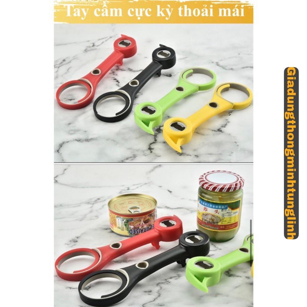 Dụng Cụ Mở Nắp Đa Năng giúp bạn mở tất cả mọi loại nút chại, nắp lon, nắp hộp trên đời không tốn sức