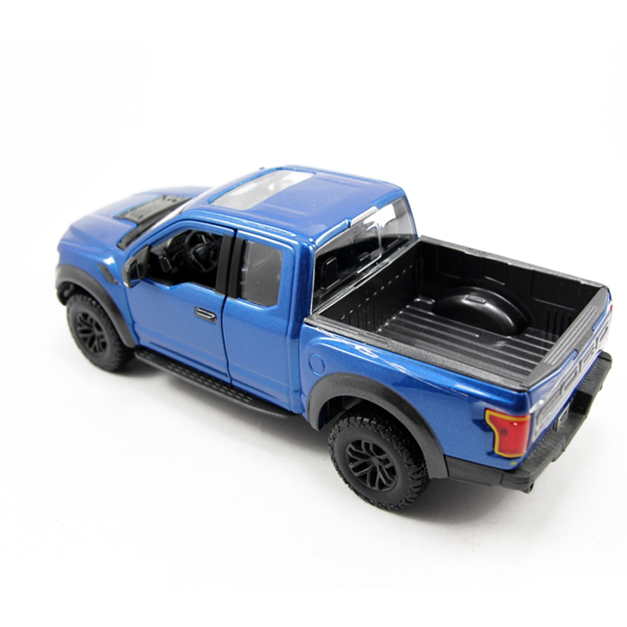 Mô Hình Xe Ford Raptor F-150 Special 2017 Blue 1:24 Maisto MH-31266