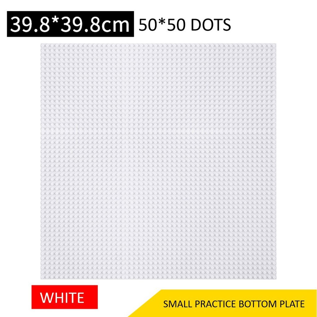 Tâm đế nền 40x40cm, số hạt 50x50 đồ chơi Lắp ráp, phụ kiện cho đồ chơi xếp hình