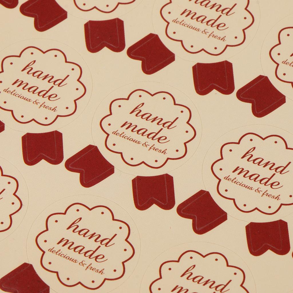 10 x 15pcs Handmade Sealing Sticker Envelope Card Paste DIY Accessories