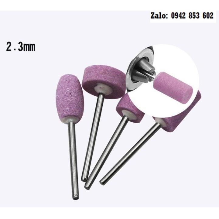 Bộ 12 đầu mài các kiểu dùng cho máy khoan mài mini chân 2,35mm