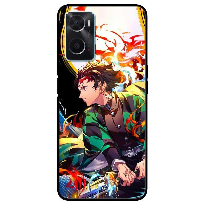 Ốp lưng dành cho Oppo A16K - Oppo A36 / A76 - Oppo Reno 7z 5G - Anime Lửa