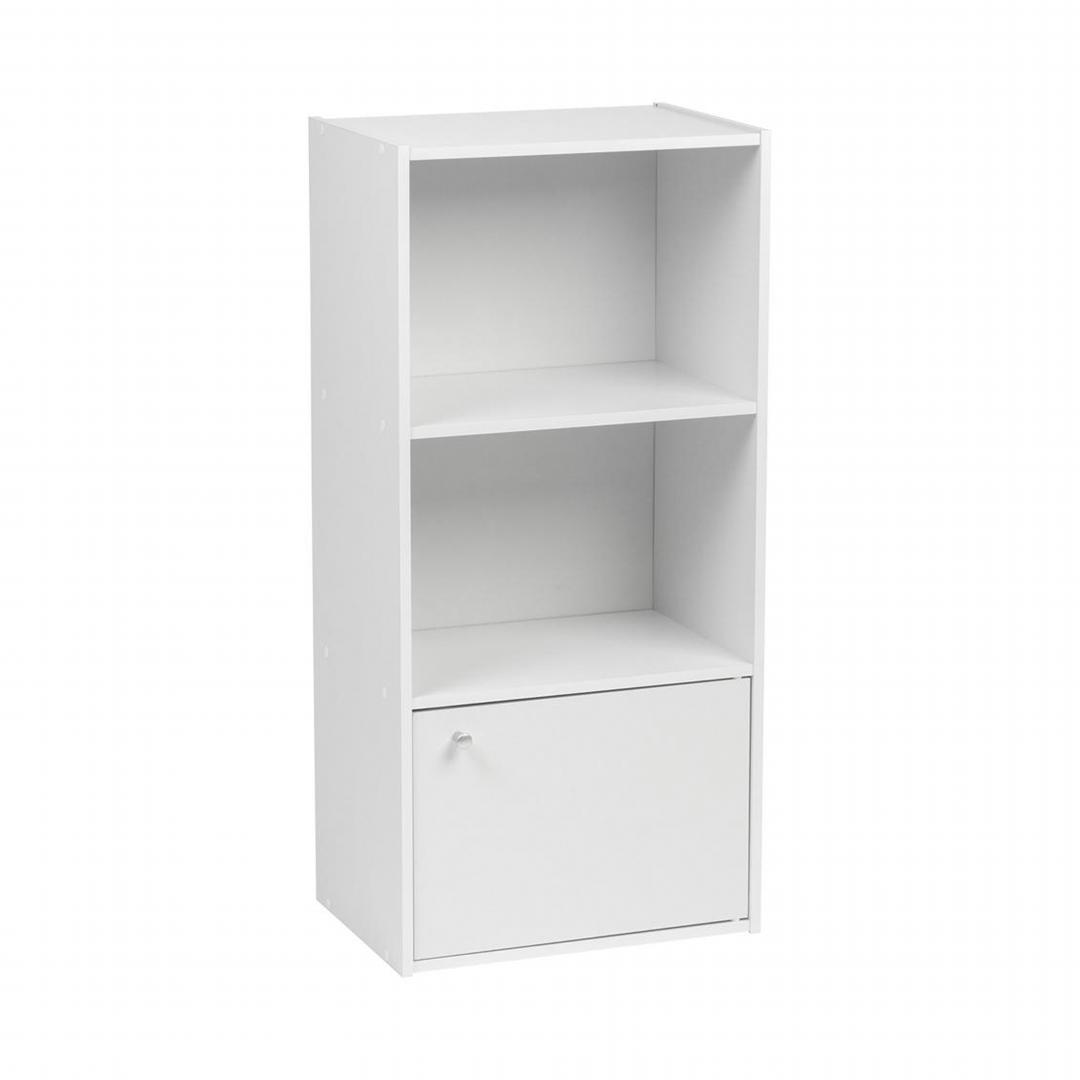 Kệ sách gỗ hiện đại SMLIFE Buzz | Gỗ MDF dày 17mm chống ẩm | D40xR30xC85cm