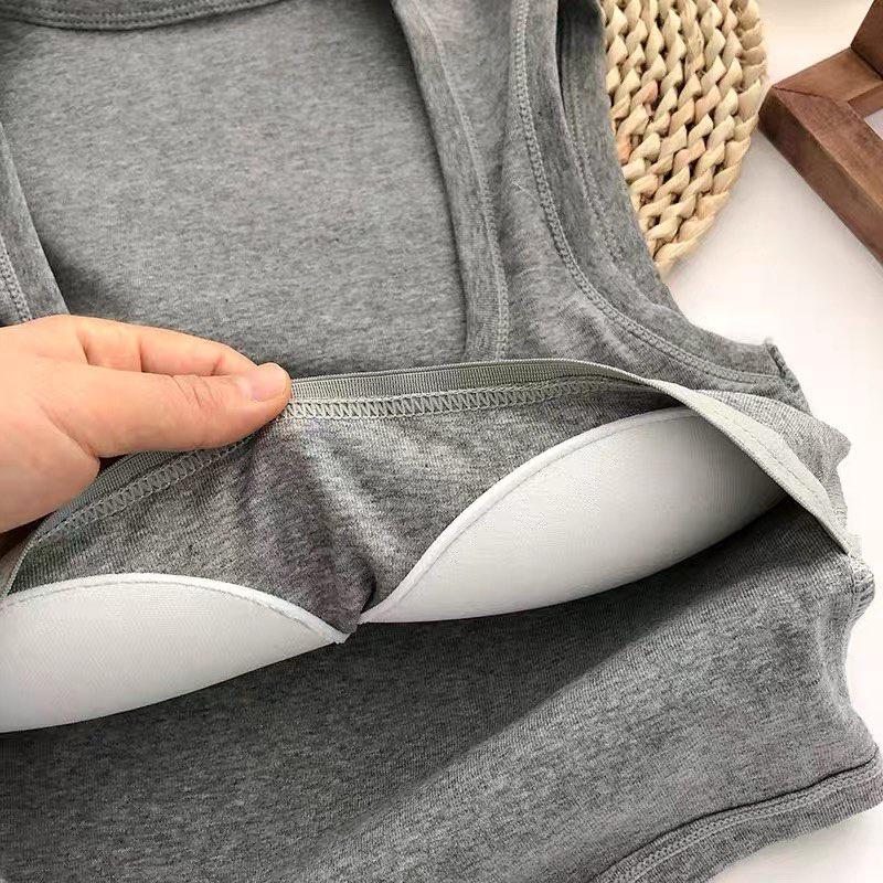 M18. Áo croptop 2 dây kiểu nữ sẵn đệm ngực cổ vuông cá tính, áo nữ kiểu đẹp sang chảnh