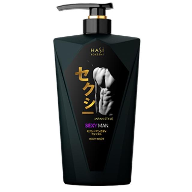 Gel tắm nước hoa nam Hasi Kokeshi quyến rũ và lịch lãm - Sexy Man Body Wash