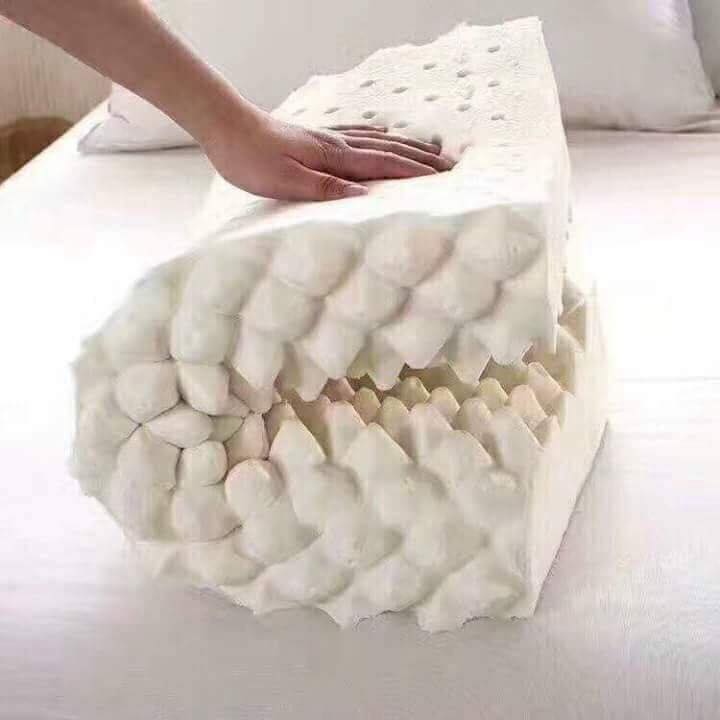 Gối cao su non chống mỏi vai gáy dành cho người lớn