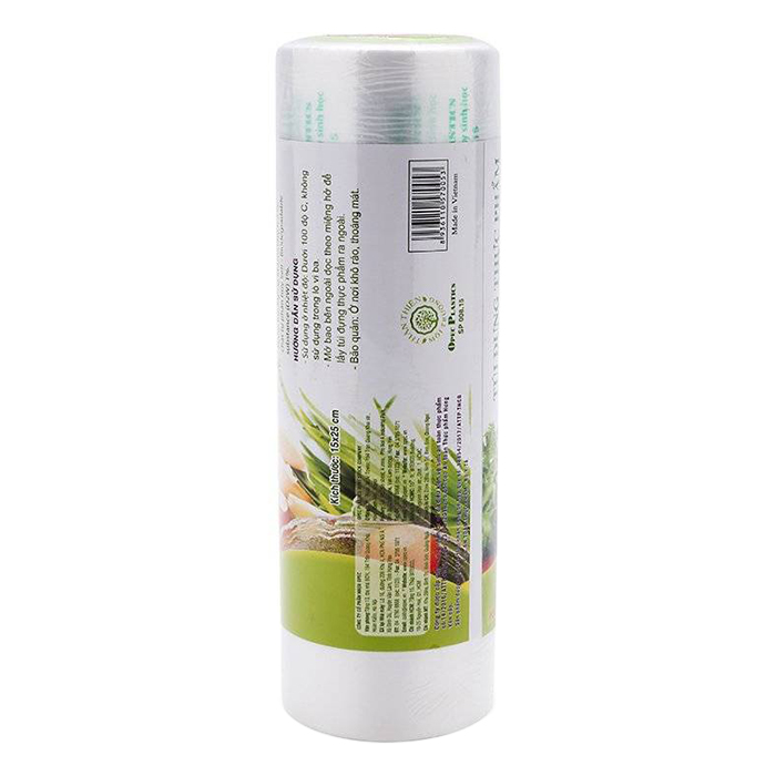 Túi Đựng Thực phẩm Green Eco Tự Hủy Sinh Học 15 x 25 x 200 cái/cuộn