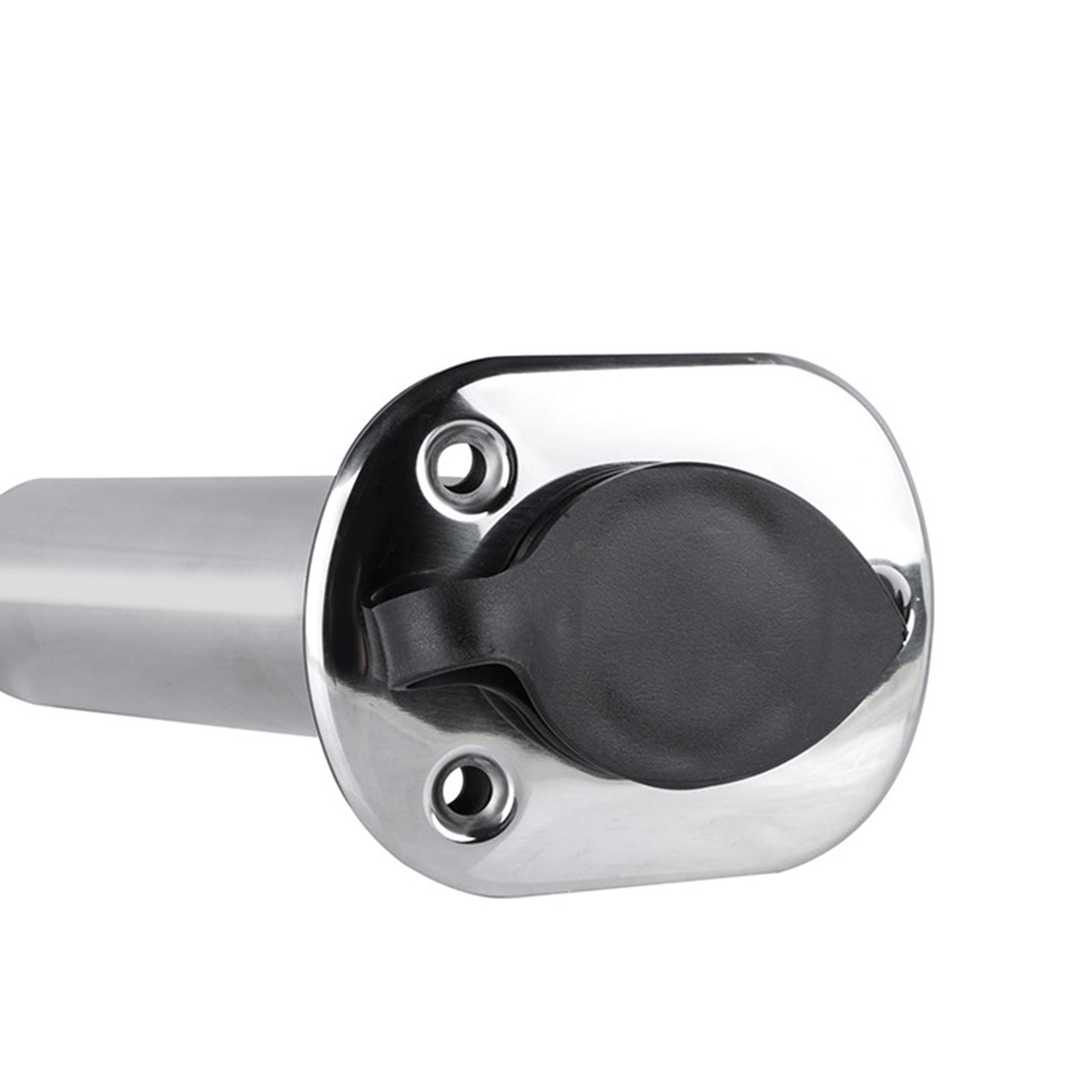 Rod Holder Stainless Steel Flush Mount Anticorrosion for Fish Boat Marine