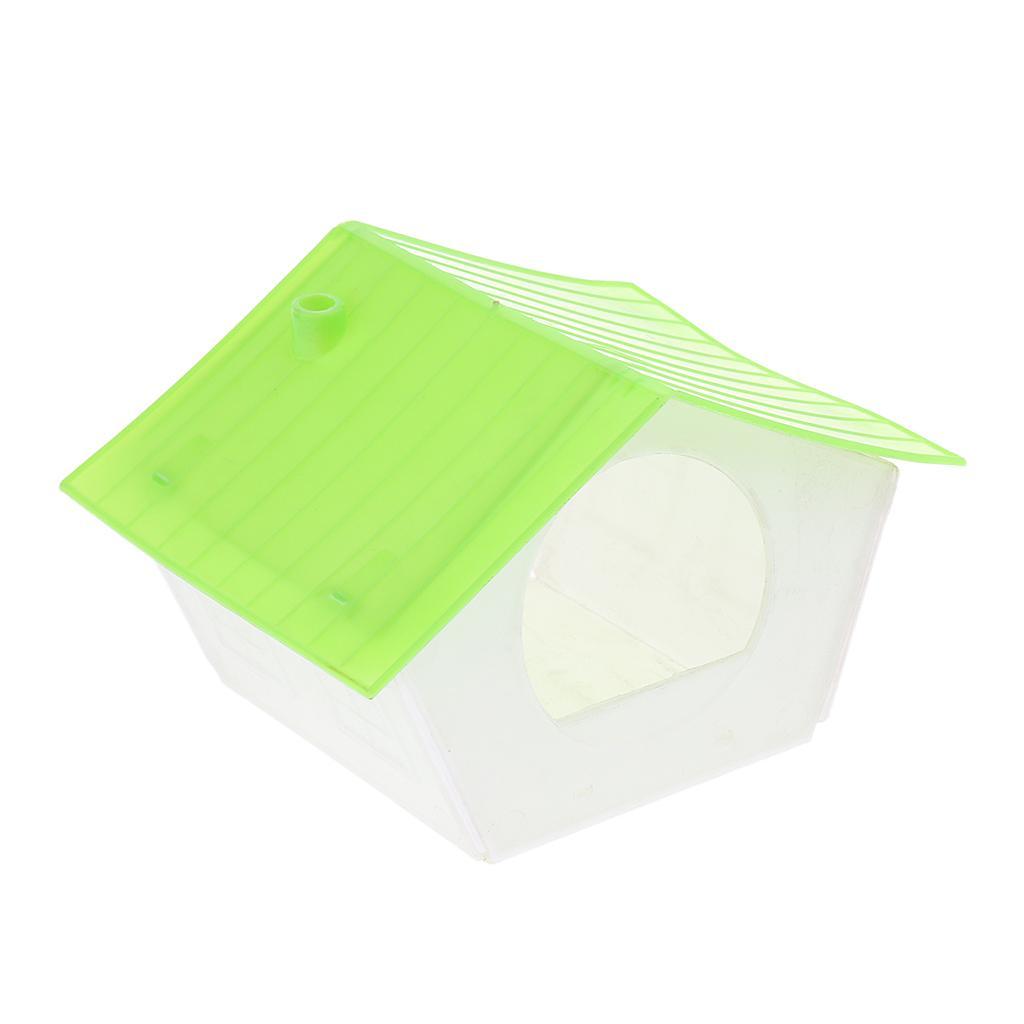 Parakeet Nest Box Bird House Budgie Breeding Box for Bird Cage S01