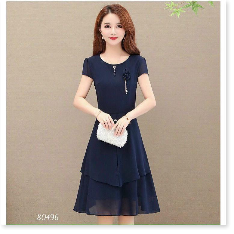 ĐẦM VOAN Ý, THIẾT KẾ HỌA TIẾT TRƠN NHƯNG KHÔNG KÉM PHẦN SANG TRỌNG,CHẤT LIỆU VÃI THOÁNG MÁT THỜI TRANG