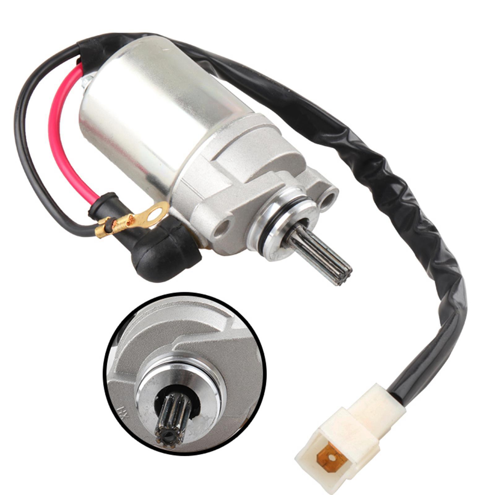 Starter Motor, Motorcycle Starter Motor ,Durable, Easy to Install, Accessories Professional Starter Engine Starter for Bws100 Yw100 4VP